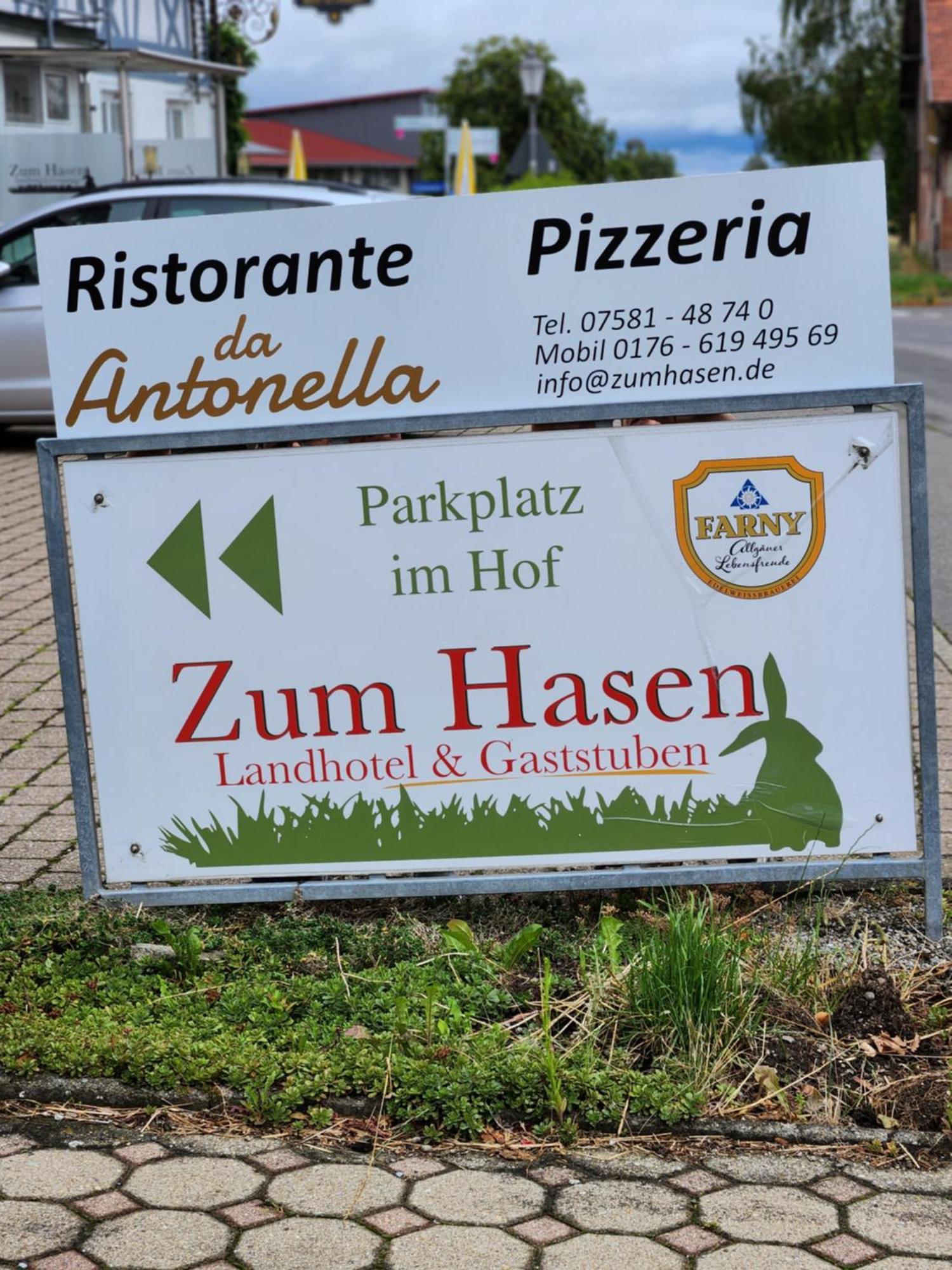 Landhotel & Gaststuben Zum Hasen 바트사울가우 외부 사진